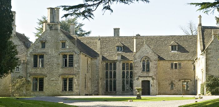 Chavenage House, near Tetbury, an extremely popular film location, featured in the TV sitcom Grace and Favour, a spin-off from Are You Being Served?